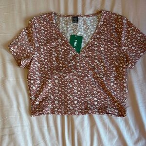 SHEIN floral top